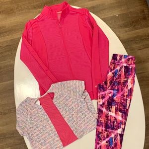 Champion Girls Jacket-Shirt-Leggings-Worn Once